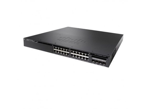 Cisco Catalyst 3650 24 Port mGig, 4x10G Uplink, LAN Base, WS-C3650-8X24UQ-L